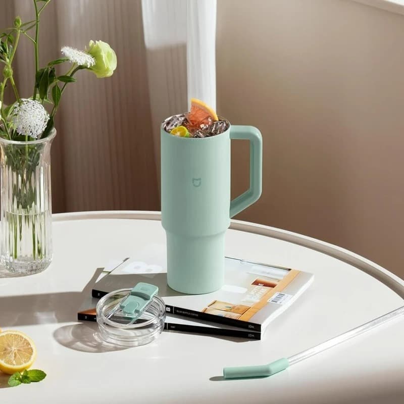 ماگ یک لیتری شیائومی میجیا مدل Straw cup