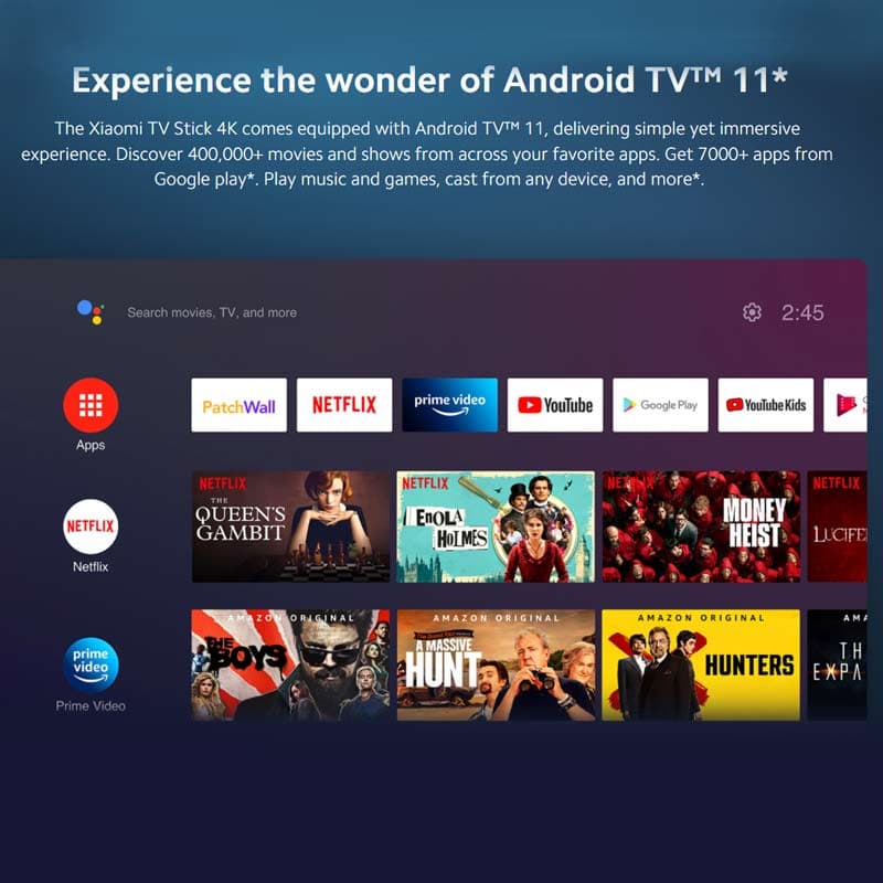اندروید باکس شیائومی مدل Mi TV Stick 4k