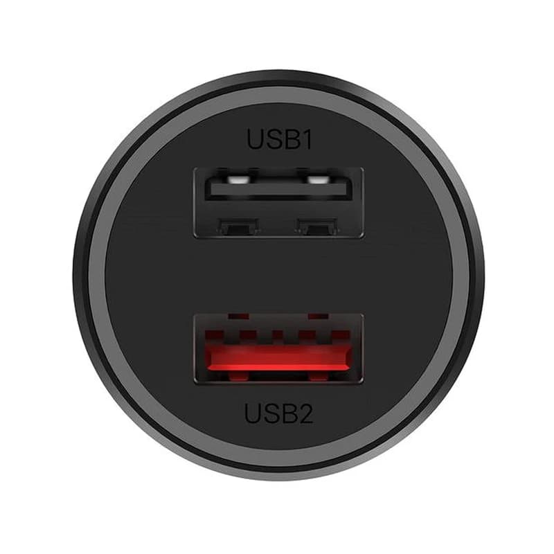 شارژر فندکی شیائومی مدل Mi 37w dual-port car charger