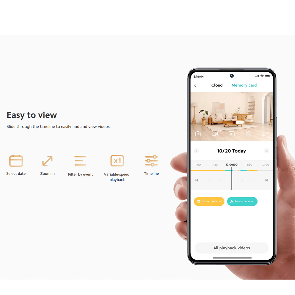 دوربین مدار بسته هوشمند شیائومی مدل Mi Smart Camera C301