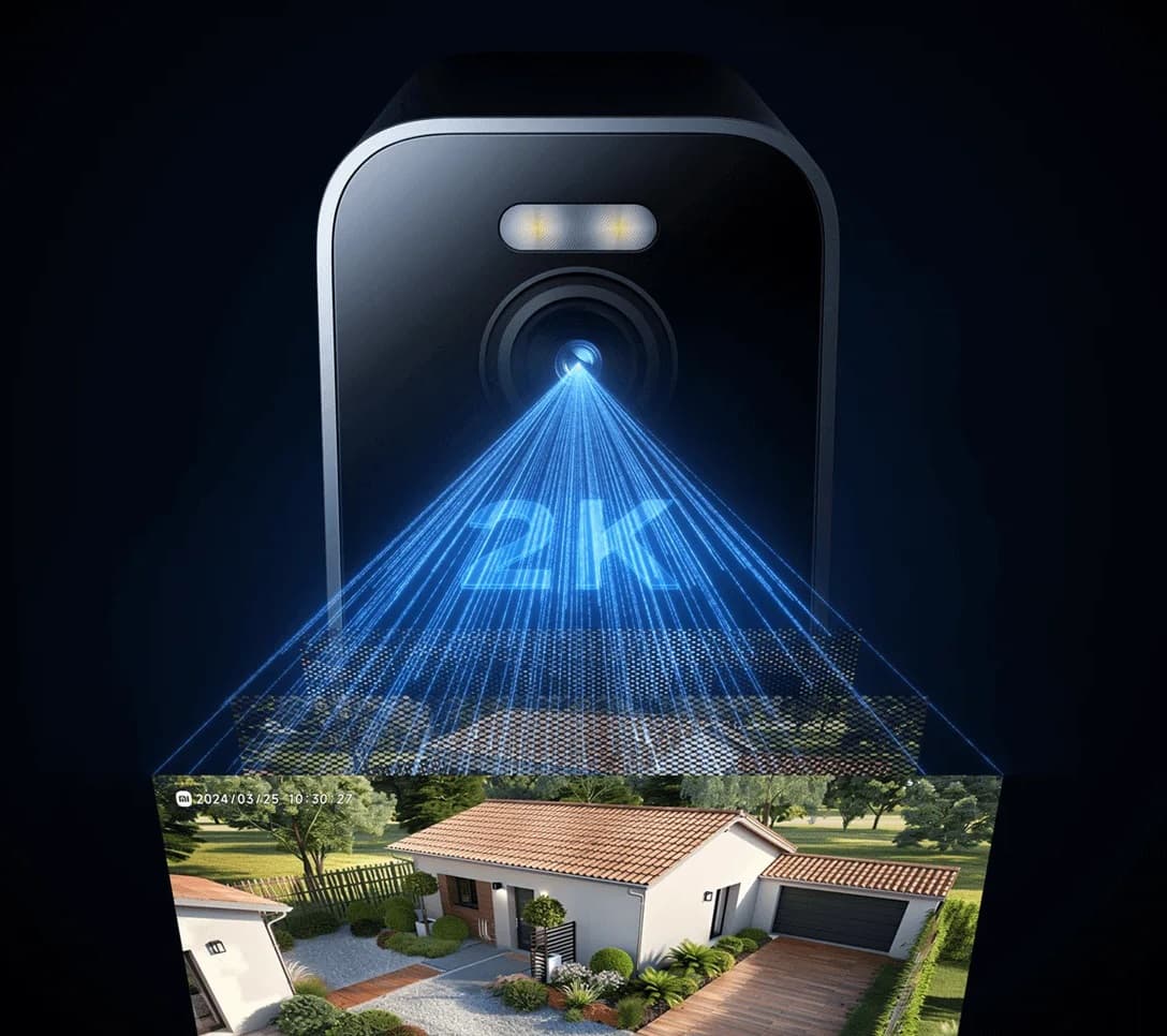 دوربین مدار بسته مخصوص فضای باز شیائومی مدل BW300