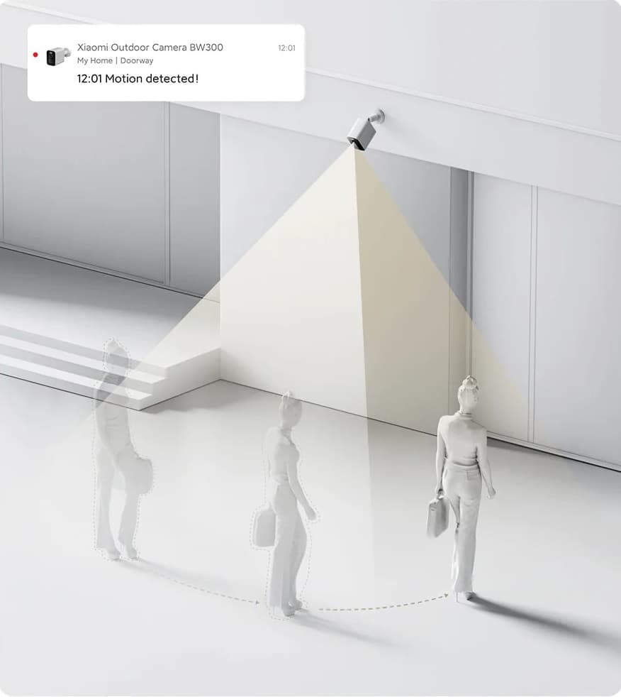 دوربین مدار بسته مخصوص فضای باز شیائومی مدل BW300