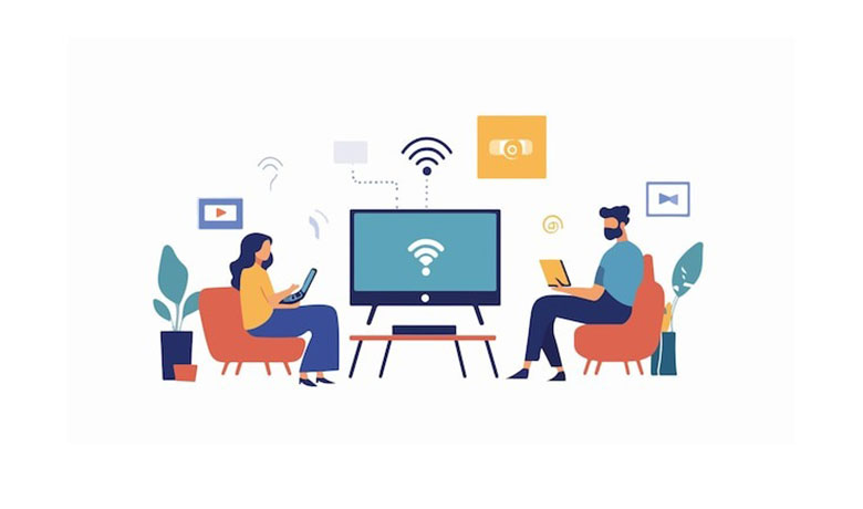 اتصال به اینترنت تلویزیون